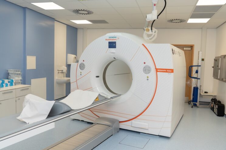 A total-body scanner at the Queen's Medical Research Institute (QMRI) is based at the Royal Infirmary of Edinburgh BioQuarter