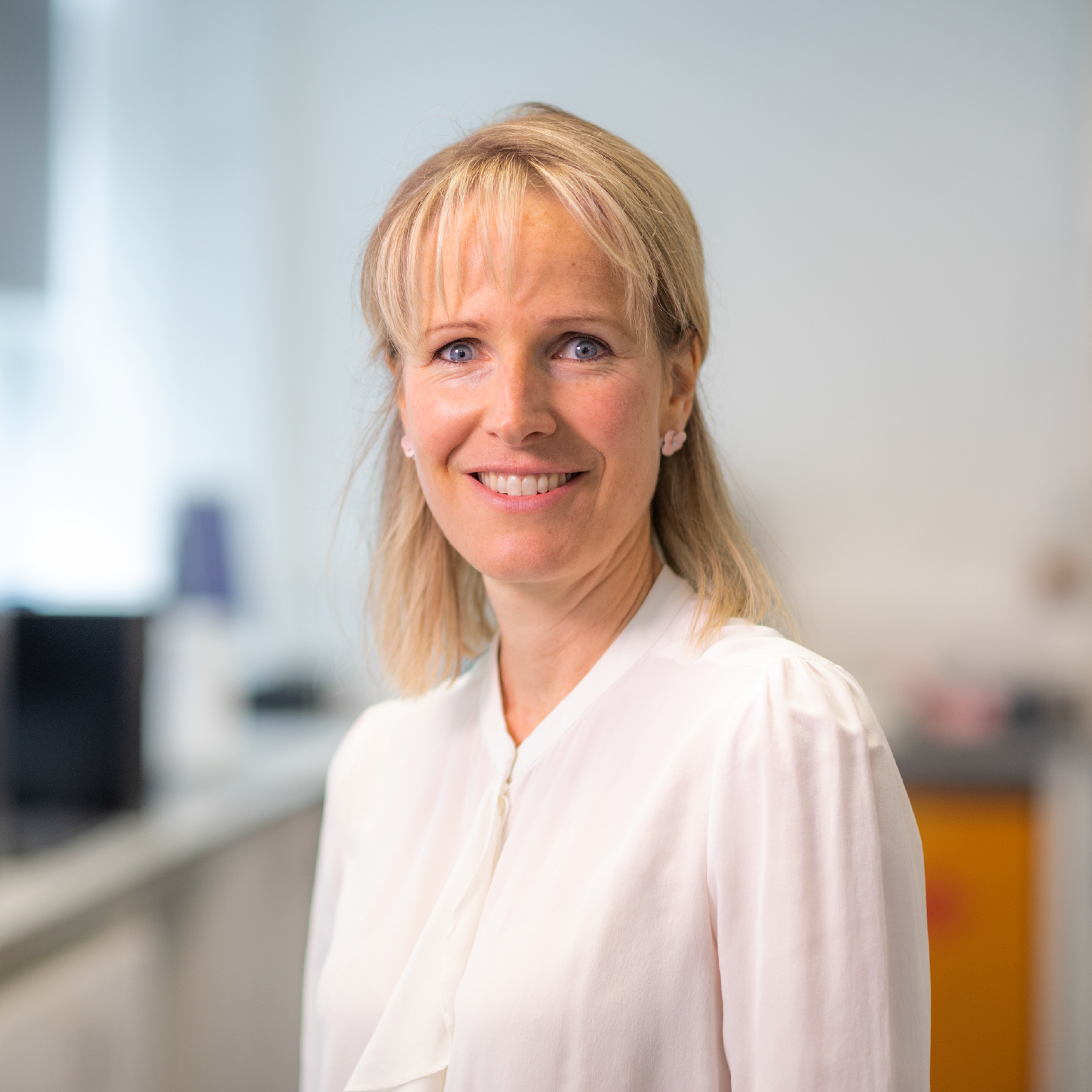 Scientist Dr Emily Offer, head of in vitro biology at Medicines Discovery Catapult